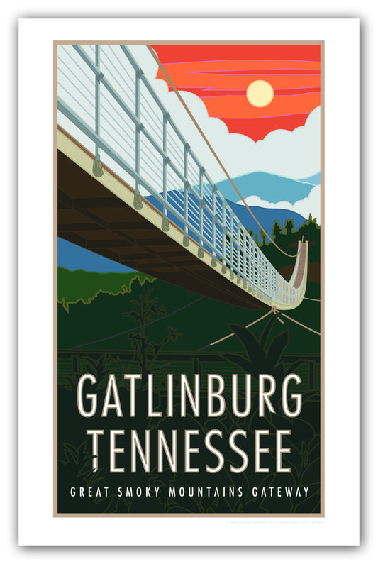 Gatlinburg Tennessee - Poster