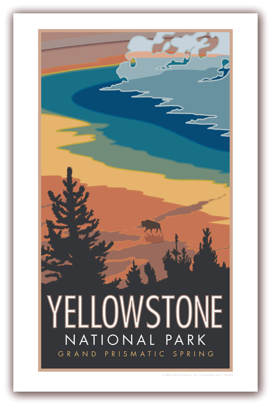Yellowstone Grand Prismatic - Poster