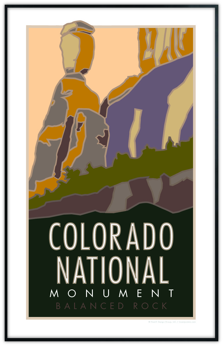 Colorado National Monument, Colorado - Poster - Travel Posters