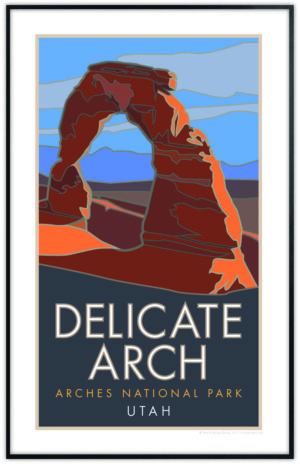 Delicate Arch Poster