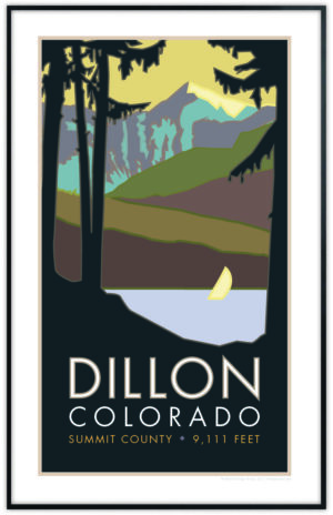 Lake Dillon Poster