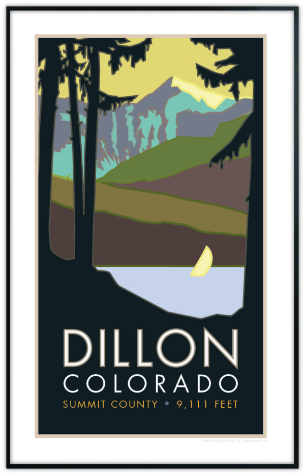 Lake Dillon Poster