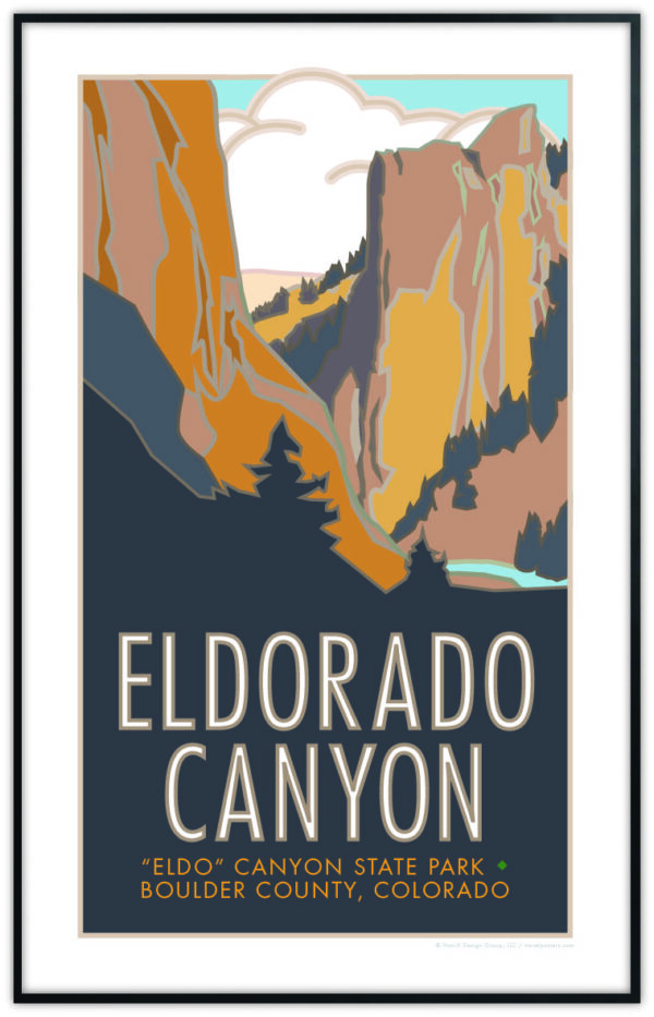 Eldorado Canyon, Colorado - Poster - Travel Posters