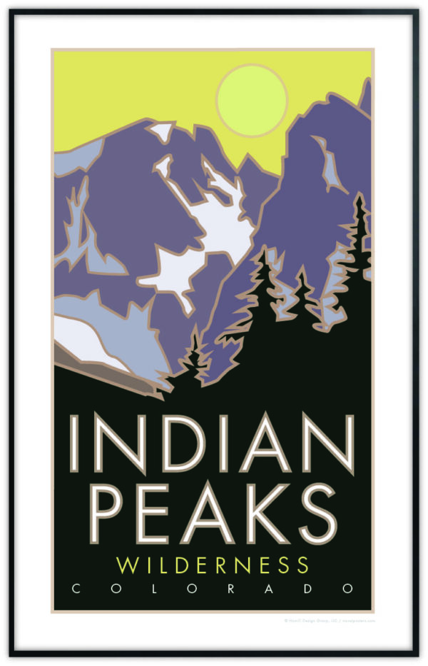 Indian Peaks Wilderness, Colorado - Poster - Travel Posters