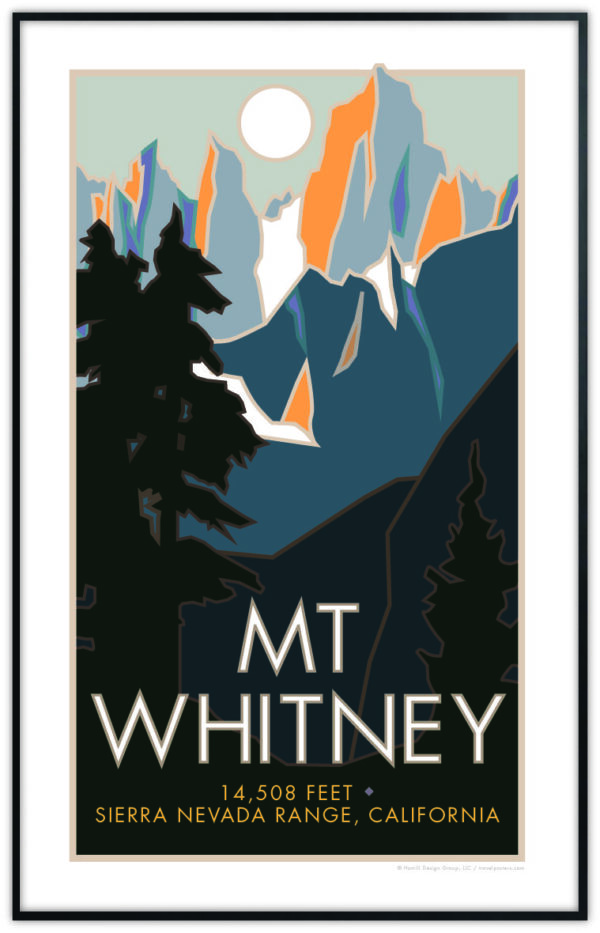 Mt Whitney Poster